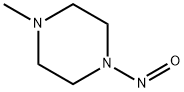 1-甲基-4-亚硝基哌嗪 结构式