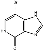 7-溴-1H-咪唑并[4,5-C]吡啶-4(5H)-酮 结构式