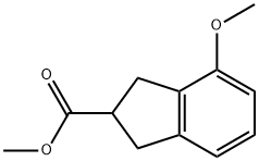 4-甲氧基茚-2-甲酸甲酯 结构式