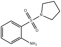 1-(2-氨基苯基砜)吡咯烷 结构式