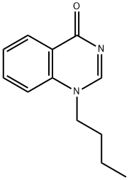 1-丁基喹唑啉-4(1H)-酮 结构式
