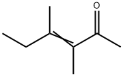 3,4-DIMETHYLHEX-3-EN-2-ONE 结构式