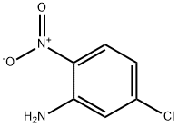 2-硝基-5-氯苯胺 结构式