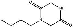 2,5-Piperazinedione,1-butyl-(8CI,9CI) 结构式