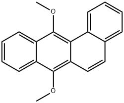 7,12-Dimethoxybenz[a]anthracene 结构式