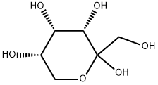 L-阿洛酮糖 结构式