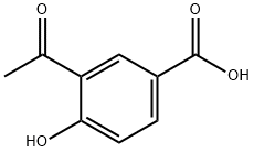 2'-羟基苯乙酮-5'-羧酸 结构式
