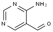 4-氨基-5-醛基嘧啶 结构式