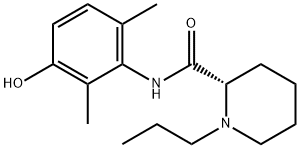 3-羟基罗哌卡因 结构式