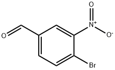 4-溴-3-硝基苯甲醛 结构式