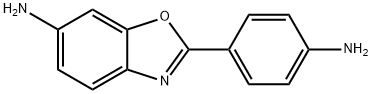 2-(4-氨基苯基)-6-氨基苯并噁唑 结构式