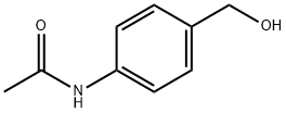 4-乙酰胺苄醇 结构式