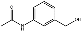 N-[3-(羟甲基)苯基]醋胺石 结构式