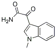 2-(1-甲基-1H-吲哚-3-基)-2-氧代乙酰胺 结构式