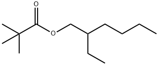 2-ETHYLHEXYL PIVALATE	 结构式