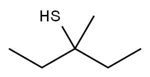 3-甲基戊烷-3-硫醇 结构式