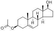 雄甾烯二醇-3-乙酸酯 结构式