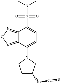 (<i>R</i>)-(-)-DBD-Py-NCS [=(<i>R</i>)-(-)-4-(<i>N</i>,<i>N</i>-Dimethylaminosulfonyl)-7-(3-isothiocyanatopyrrolidin-1-yl)-2,1,3-benzoxadiazole] [for HPLC Labeling]