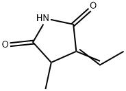 3-Ethylidene-4-methyl-2,5-pyrrolidinedione 结构式