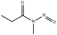 N-Methyl-N-nitrosopropanamide 结构式