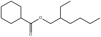 2-ethylhexyl cyclohexanecarboxylate  结构式