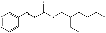 3-苯基丙烯酸异辛酯 结构式