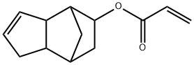 Acrylic acid tricyclo[5.2.1.02,6]decane-4-ene-8-yl ester 结构式