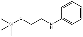 N-(2-Trimethylsiloxyethyl)aniline 结构式