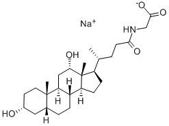 脱氧甘胆酸钠 结构式