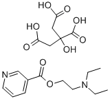 枸橼酸烟胺乙酯 结构式