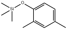 2,4-Dimethylphenoxytrimethylsilane 结构式