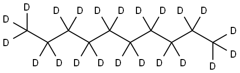 正癸烷-D22 结构式