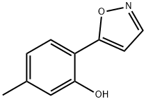 2-(5-异唑基)-4-甲基苯酚 结构式