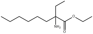 2-氨基-2-乙基辛酸乙酯 结构式