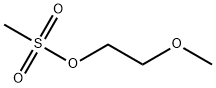 甲磺酸2-甲氧基乙酯 结构式