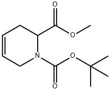 1,2-(2)-吡啶二酸-3,6-二氢-1-(1,1-二甲基乙基)-2-甲基酯 结构式