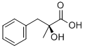 (2S)-2-HYDROXY-2-METHYL-3-PHENYLPROPANOIC ACID 结构式