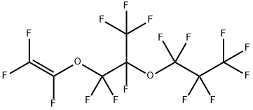 2-全氟丙氧基全氟丙基三氟乙烯基醚 结构式