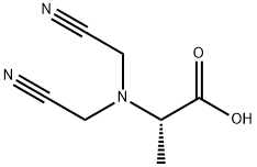 Alanine, N,N-bis(cyanomethyl)- (9CI) 结构式