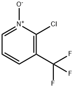 2-CHLORO-3-TRIFLUOROMETHYL PYRIDINE-1-OXIDE 结构式