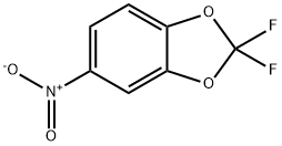 2,2-二氟-5-硝基-1,3-苯并二噁戊环 结构式