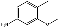 3-甲氧基-4-甲基苯胺 结构式