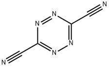 1,2,4,5-Tetrazine-3,6-dicarbonitrile 结构式