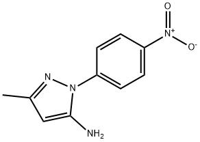 5-甲基-2-(4-硝基苯基)-2H-吡唑-3-胺 结构式
