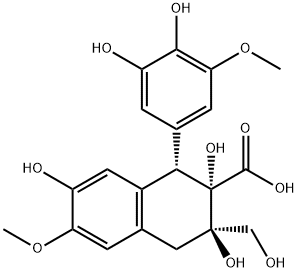 plicatic acid 结构式