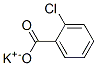 O-CHLORO BENZOIC ACID POTASSIUM SALT 结构式