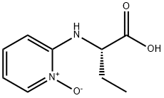 Butanoic acid, 2-[(1-oxido-2-pyridinyl)amino]-, (S)- (9CI) 结构式
