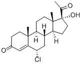 羟地孕酮 结构式