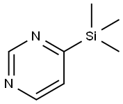 4-(TRIMETHYLSILYL)PYRIMIDINE 结构式