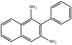 2-Phenyl-1,3-naphthalenediamine 结构式